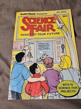 Radio Shack Science Fair Comic Book - Vintage